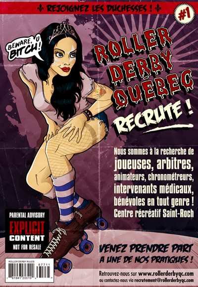 Roller Derby Québec recrute