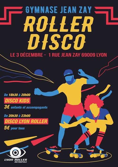 Soirée roller disco 2016 à Lyon (69)