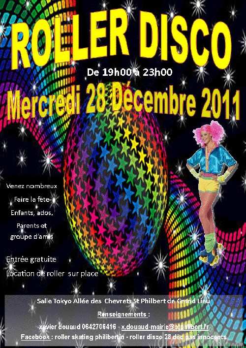 Roller Disco « pas innocente » 2011 à Saint-Philbert-de-Grand-Lieu (44)