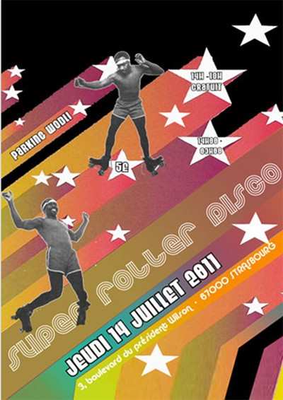 Soirée roller disco 2011 à Strasbourg (67)