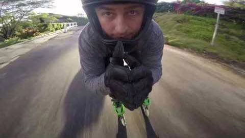 Session de roller descente en Californie avec Gabe Holm
