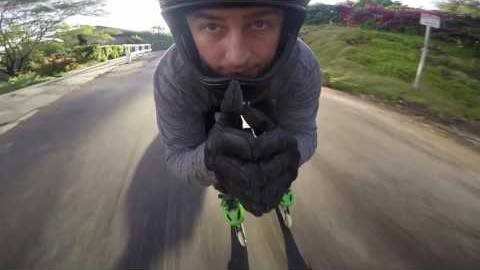 Session de roller descente en Californie avec Gabe Holm