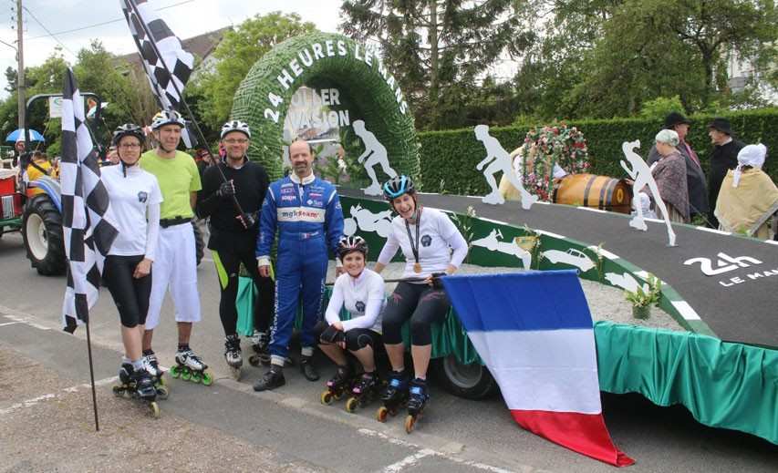 Le roller à l’honneur à la Fête du muguet 2016 de Rambouillet (78)