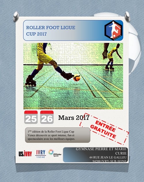 Résultats de la Roller Foot Ligue Cup 2017 à Ivry-sur-Seine (94)