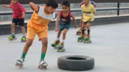 Images du bout du monde : le roller en Inde