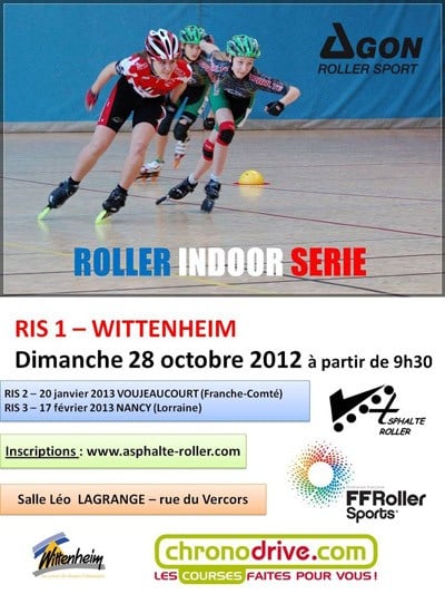 Première étape des Roller Indoor Serie 2012 à Wittenheim (68)