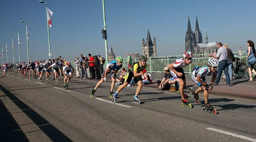 Marathon roller de Cologne en 2012