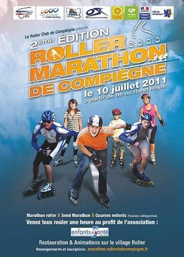 Roller Marathon de Compiègne 2011