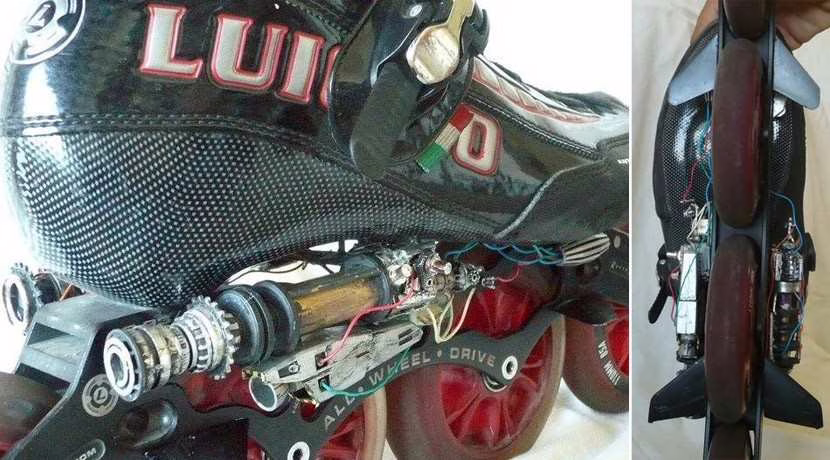 Le patin à roulettes et le roller à moteur traversent l&rsquo;histoire