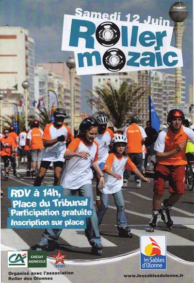 Roller Mozaic 2010 aux Sables d’Olonne (85)