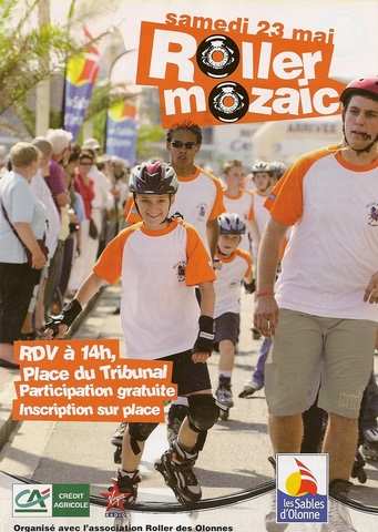 Roller Mozaic 2009 aux Sables d’Olonne (85)