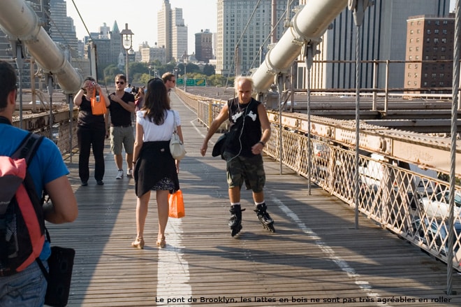 Faire du roller à New-York