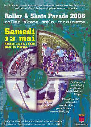 Roller &#038; Skate Parade à Neuilly (92)