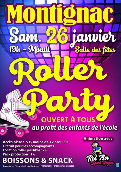 Soirée roller party 2019 à Montignac (24)