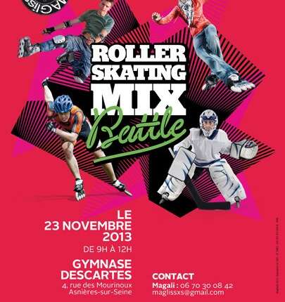 Roller Skating Mix Battle à Asnières-sur-Seine (92)