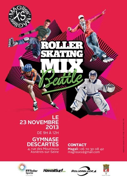 Roller Skating Mix Battle à Asnières-sur-Seine (92)