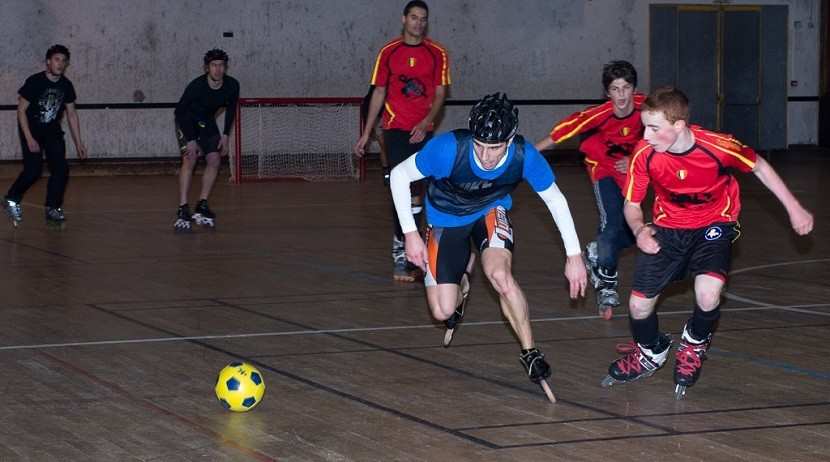 roller soccer nicolas pelloquin action