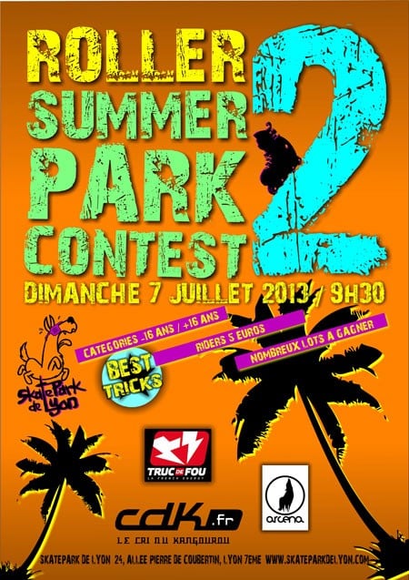 Roller Summer Park Contest à Lyon (69)