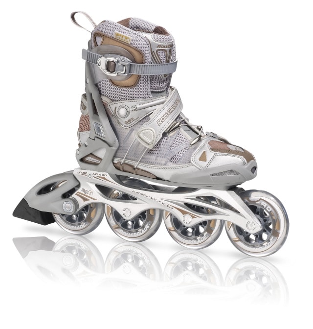 Rollerblade à platine magnésium