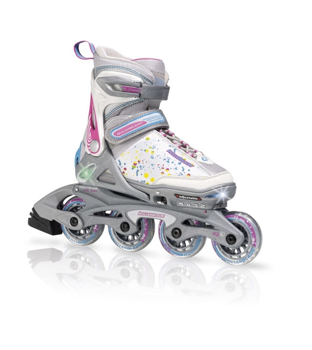 Rollerblade Spitfire Flash G (blanc/rose) 2011 (fr)
