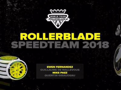 Rollerblade dévoile son équipe roller course 2018