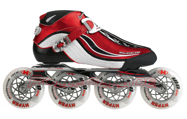 Rollerblade RaceMachine Rouge 2008 (fr)