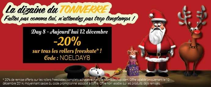 Roller freeskate – la dizaine du tonnerre chez Nomades (75)