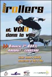 Rollers et vélos dans la ville 2007 à Gradignan (33)