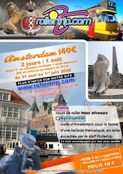 RollerTrip 2008 à Amsterdam (Pays-Bas)