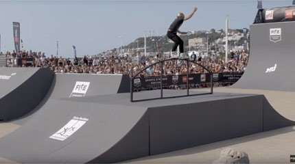Romain Godenaire remporte la tournée FISE 2017