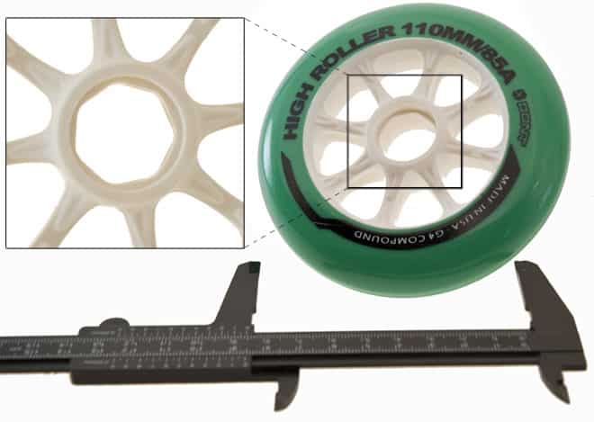 Test des Bont G4 High Roller Mint Green 110 mm 85A