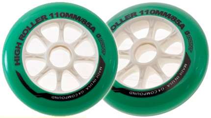 Test des Bont G4 High Roller Mint Green 110 mm 85A