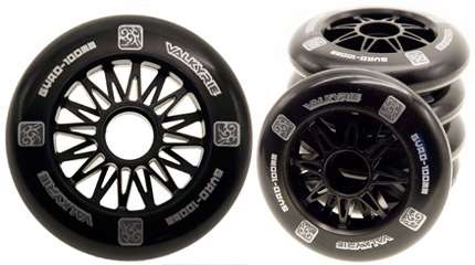 Test : roues Gyro Walkyrie 100 mm 87A