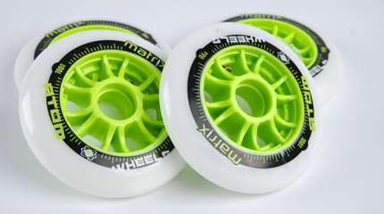 Test : roues Atom Matrix 100 et 110 mm