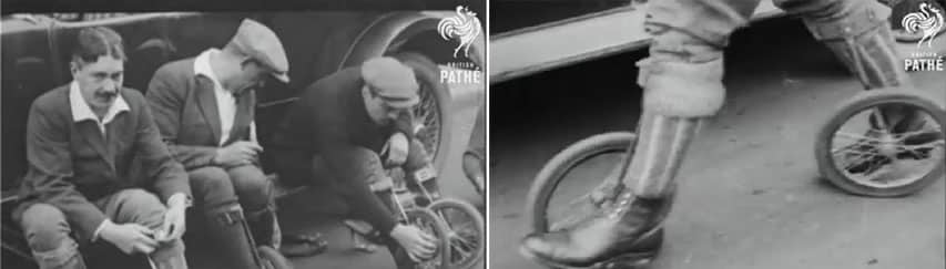 Patins-cycles en 1923-1926