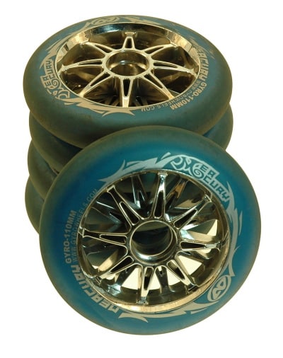 Test de la roue Gyro Mercury 110 mm