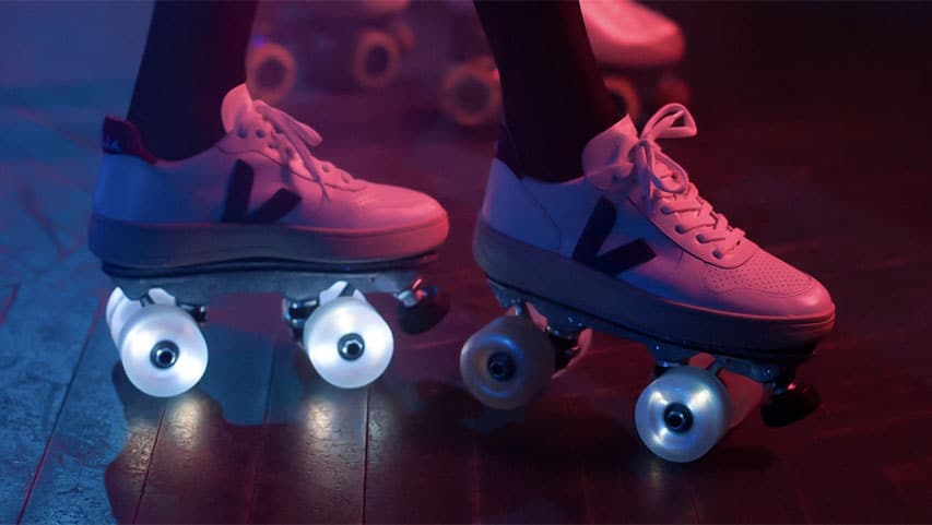 Roues de roller quad lumineuses par Flaneurz Roues de roller quad lumineuses par Flaneurz