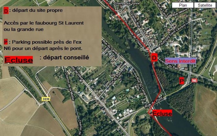 Voie Verte au sud d'Auxerre (89)