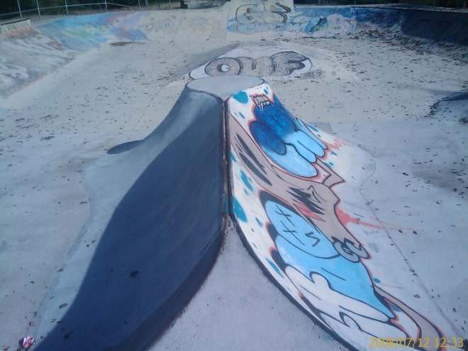 Le skatepark de Saint-Léon-sur-l'Isle (24)