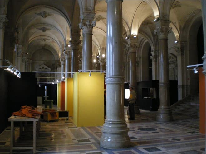 Le lieu de l'exposition Paris Capitale du Roller
