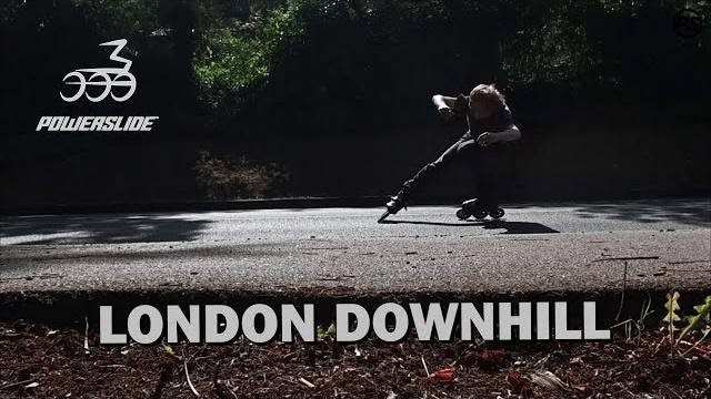 Session roller descente freeride à Londres avec Sam Croft