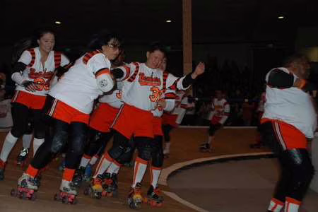 Photos : rencontre de roller-derby (USA)