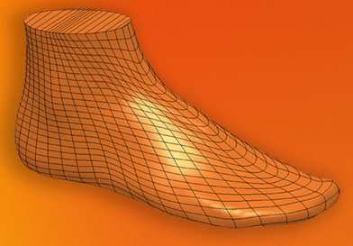 Scan laser de chaussures moulees Bont par Inline Center
