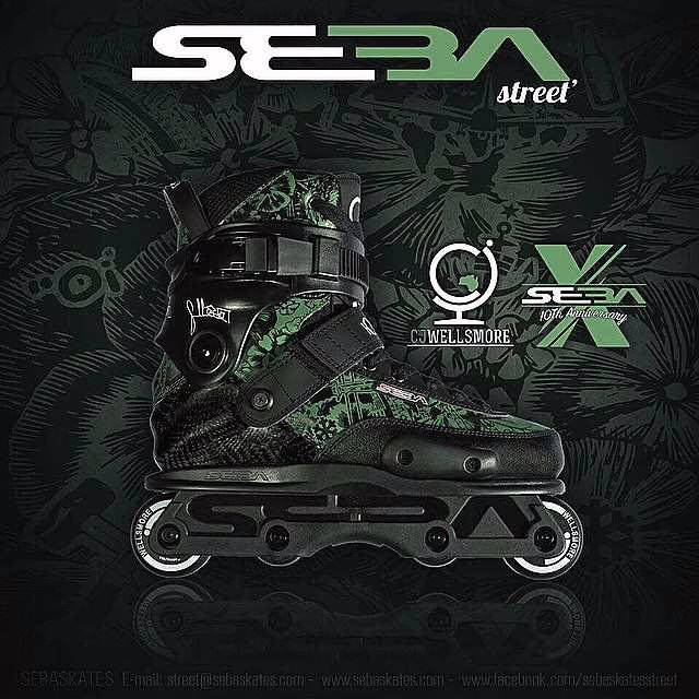 Nouveau roller street Seba CJ Wellsmore 2015
