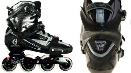 Test roller slalom : Pro modèle Igor Cheremetieff
