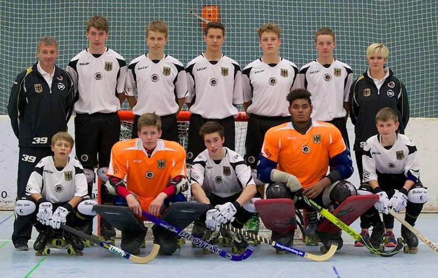 selection allemande championnat europe u17 rink hockey 2014