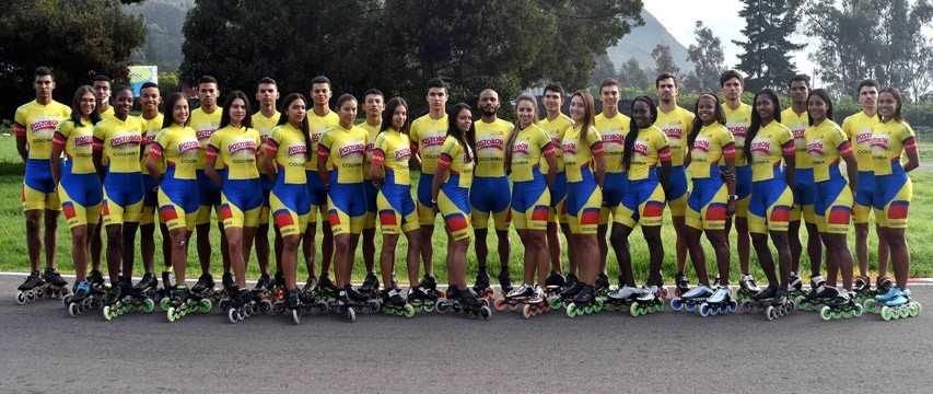 selection colombienne roller course 2018