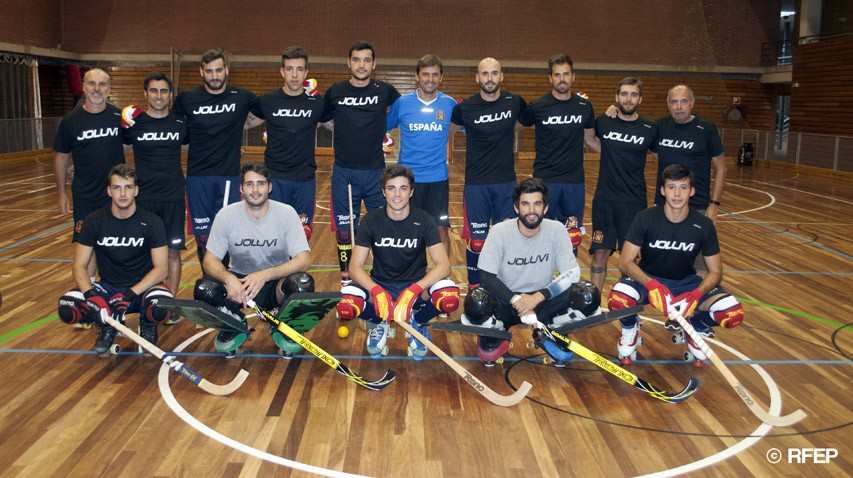 selection espagnole senior hommes rink hockey 2017