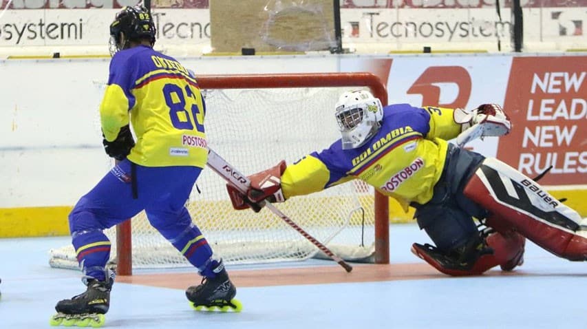 seniors hommes roller hockey colombie