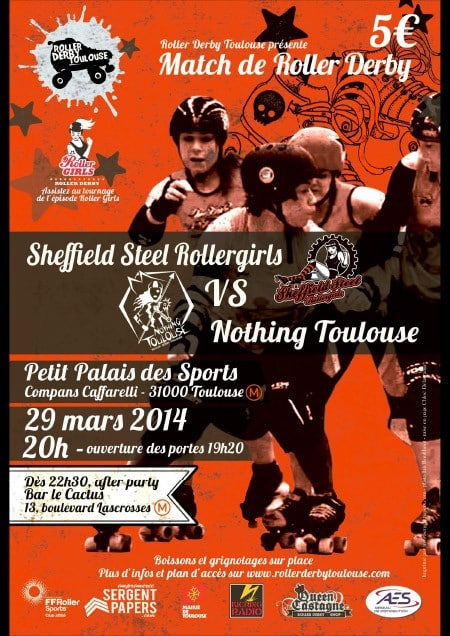 Sheffield Steel Rollergirls VS Nothing Toulouse (31)